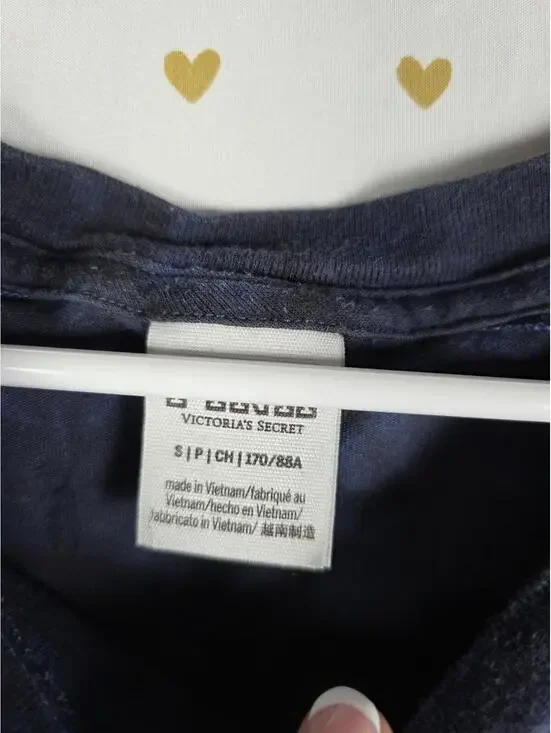 Victorias Secret Pink LOGO Tye Dye Sweater Shirt Long Sleeve SMALL - Picture 3 of 4